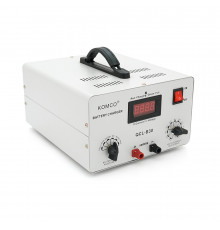Зарядний пристрій для акумуляторів QCL-B30, AGM/LiFePO4, output:48V, 5А-40А, крокодили, 290x247x157mm