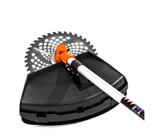 Кущоріз CN520FAV 1,5кВт/2к.с., жостк.вал, ніж для заростей+ніж+кос.головка Tap&Go