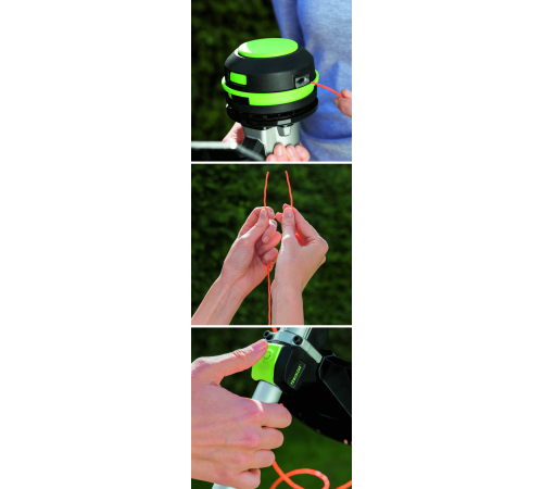 Тріммер акум. ST1401E-ST KIT, 56В, ширина косіння 35см, струна 2,4мм, роз`ємна штанга, акум. 2,5А*год + зарядний пристрій