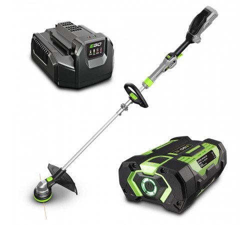 Тріммер акум. ST1401E-ST KIT, 56В, ширина косіння 35см, струна 2,4мм, роз`ємна штанга, акум. 2,5А*год + зарядний пристрій