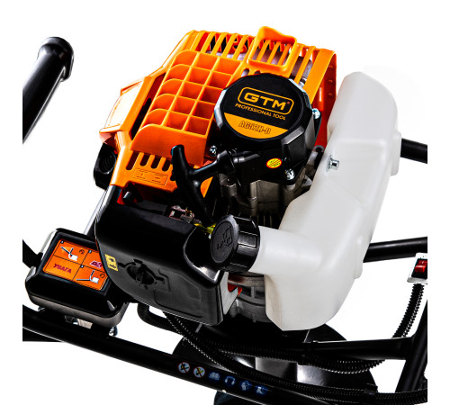 Мотобур AG52H-D 1,46кВт/2к.с., без шнека