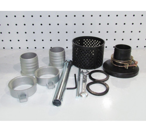 Мотопомпа рукав 75мм, 55м3/год, підйом 30м, чиста вода, SCWP80