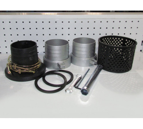 Мотопомпа рукав 100мм, 85м3/год, підйом 30м, чиста вода, SCWP100