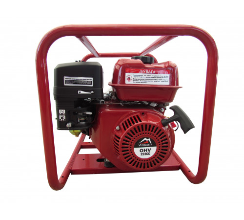 Мотопомпа рукав 75мм, 58м3/год, підйом 26м, брудна вода, SCWT80