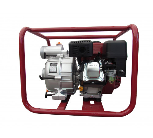 Мотопомпа рукав 75мм, 58м3/год, підйом 26м, брудна вода, SCWT80