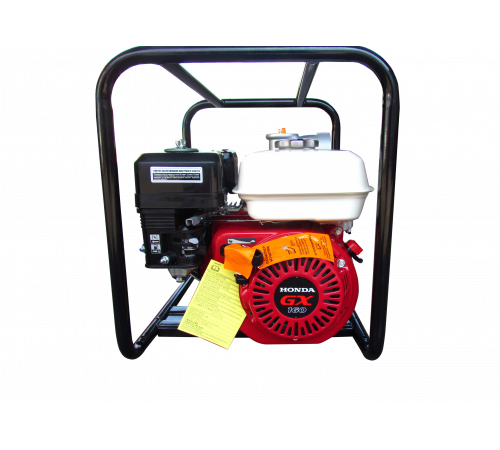 Мотопомпа рукав 75мм, 55м3/год, підйом 30м, чиста вода, SCWP80H, з двиг. HONDA GX160