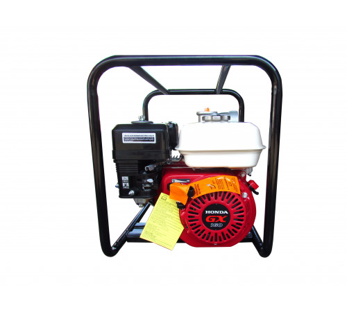 Мотопомпа рукав 75мм, 55м3/год, підйом 30м, чиста вода, SCWP80H, з двиг. HONDA GX160