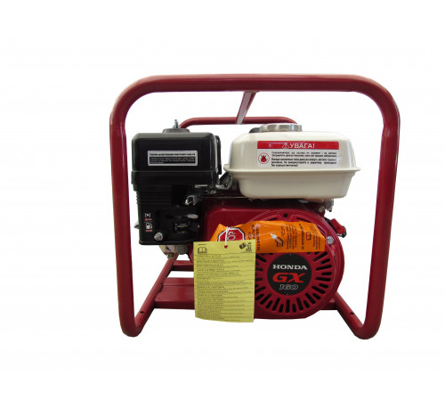 Мотопомпа рукав 50мм, 30м3/год, підйом 25м, для хімікатів, SCCP50H, з двиг. HONDA GX160