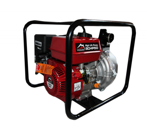 Мотопомпа рукав 50мм, 18м3/год, підйом 80м, високонапірна, SCHP50