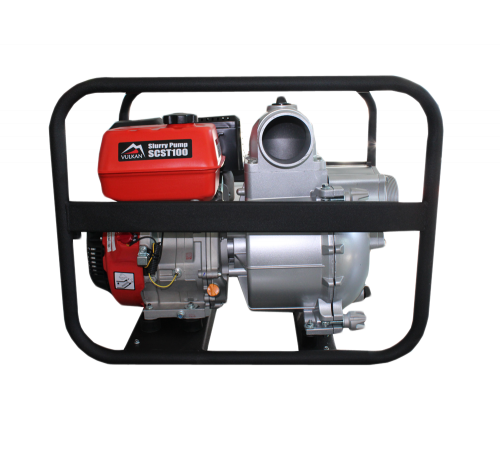 Мотопомпа рукав 100мм, 85м3/год, підйом 25м, шлам/брудна вода, дв.Senci SC420