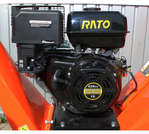 Подрібнювач бенз. GS15002 15к.с., діам.гілок до 12см, барабан з 2 ножами