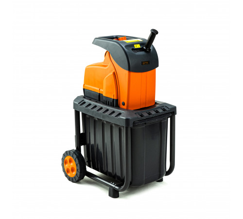 Подрібнювач садовий DS2800/45, 220В, 2800Вт, гілки до 45мм, ножі, контейнер 60л