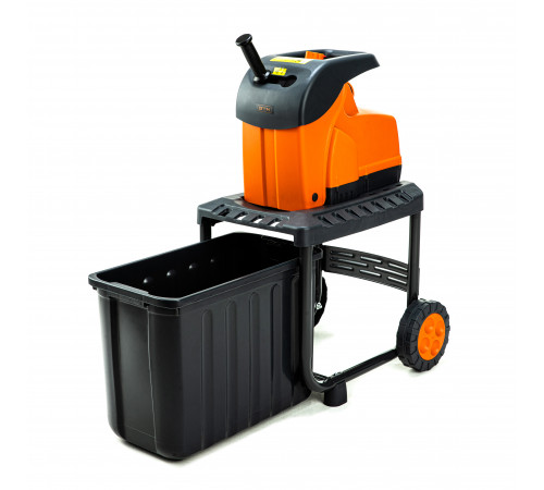 Подрібнювач садовий DS2800/45, 220В, 2800Вт, гілки до 45мм, ножі, контейнер 60л