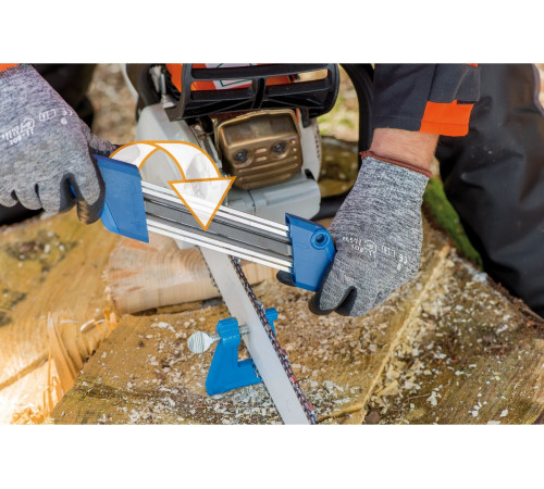 Пристрій для заточування ланцюгових пилок 0,325" CHAIN SHARP CS-X-4,8 (заточування ріжучого та обмежуючого зуба) державка 2в1