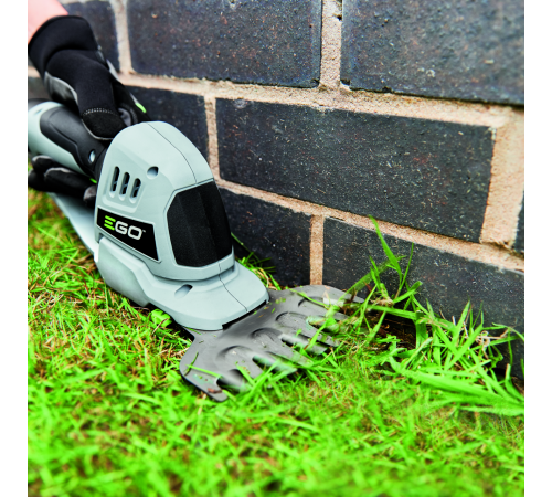 Ножиці для кущів і трави акум. CHT2001E 12В, лезо для кущів - 20см, ніж для трави - 11,5см, з батар.2А*год