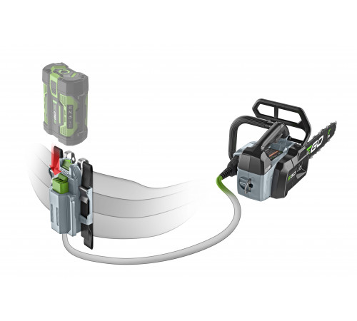 Пила ланцюгова акум. CSX3000, 56В, шина 30см, 45лан, 3/8P, 1,1мм, КАРКАС