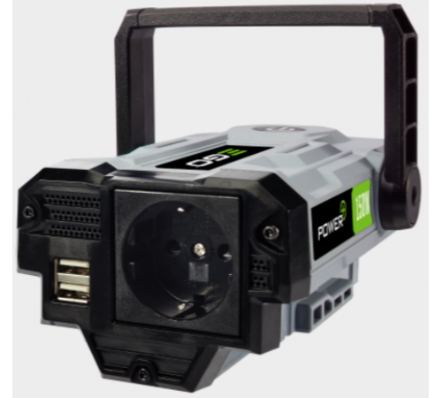 Інвертор PAD1500E, 56В-220В, 150Вт, 2 USB порта