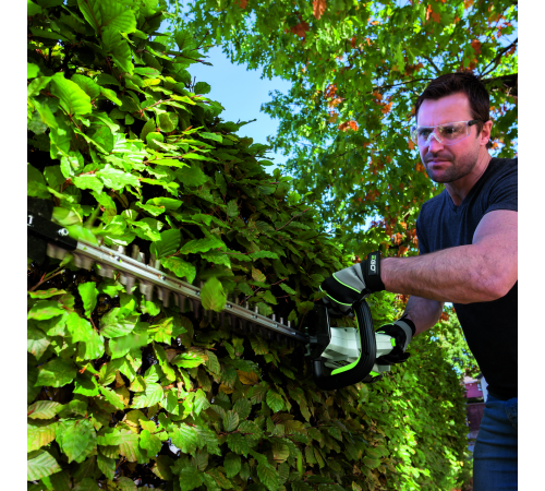 Ножиці для кущів акум. HT2410E, 56В, леза-61см, відстань між лезами 22мм, КАРКАС