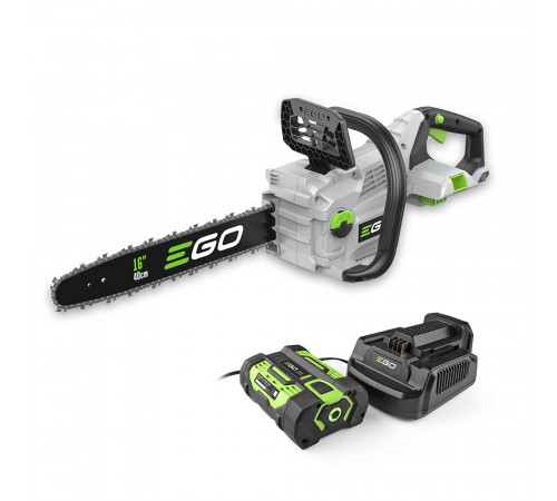 Пила ланцюгова акум. CS1614E KIT, 56В, шина 40см, 56лан, 3/8P, 1,1мм, акум. 5А*год + зарядний пристрій