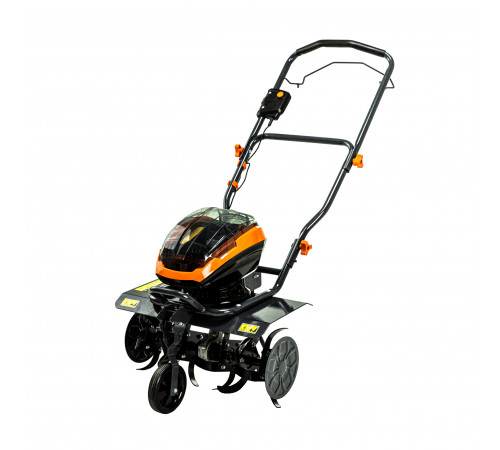 Культиватор акум. BT56, 2*18В, ширина 36/56см, передач 1вперед, колесо для транспортування, КАРКАС (без АКБ і ЗП)