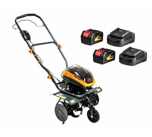 Культиватор акум. BT56, 2*18В, ширина 36/56см, передач 1вперед, +АКБ 4Аг-2шт., ЗП-2шт.