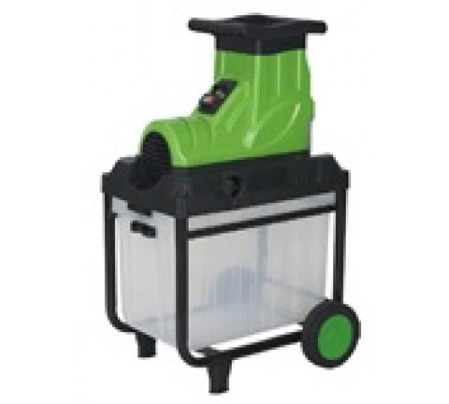 Подрібнювач садовий SHB2800, 220В, 2800Вт, гілки до 45мм, 45л валік-фреза