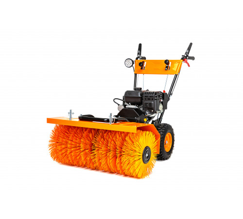 Підмітальна машина бенз. SW800E, 6к.с., ширина щітки 800мм, діаметр 345мм, 5вперед/2назад, електростарт