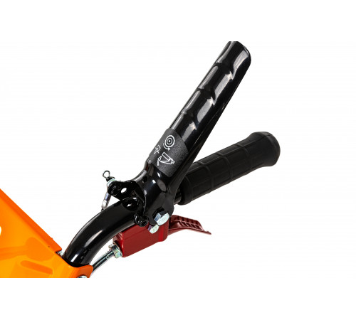 Підмітальна машина бенз. SW800E, 6к.с., ширина щітки 800мм, діаметр 345мм, 5вперед/2назад, електростарт