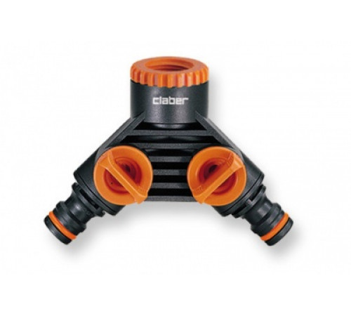 Розподілювач 1/2"-3/4"В вихід 2-х канальний адаптер конектора Y бл.