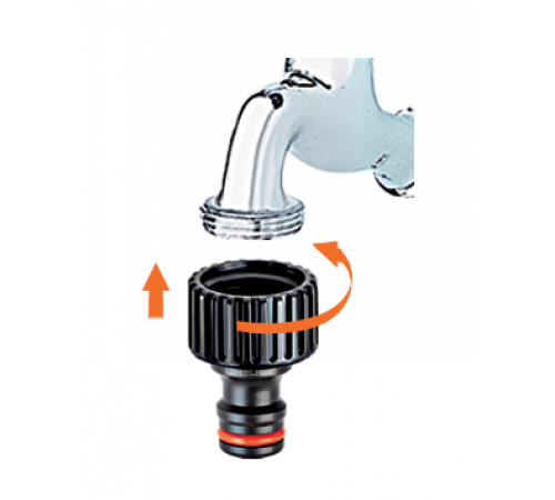 Адаптер 1/2"В для конектора поливального шлангу