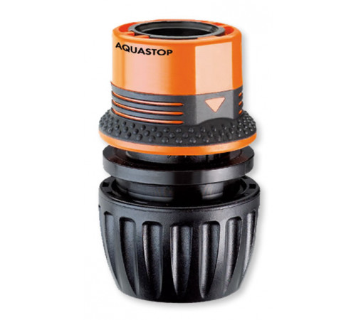 Конектор 1/2"-3/4" аквастоп для поливального шлангу, Ergogrip бл.