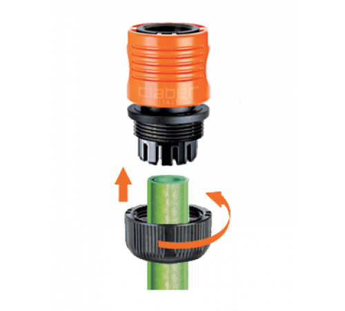Конектор 3/4" для поливального шлангу