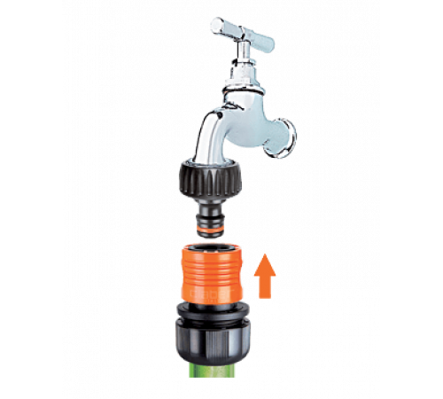 Конектор 3/4" для поливального шлангу