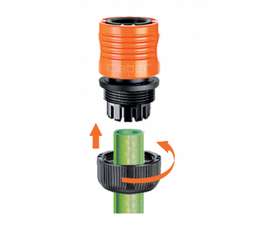 Конектор 1/2" для поливального шлангу