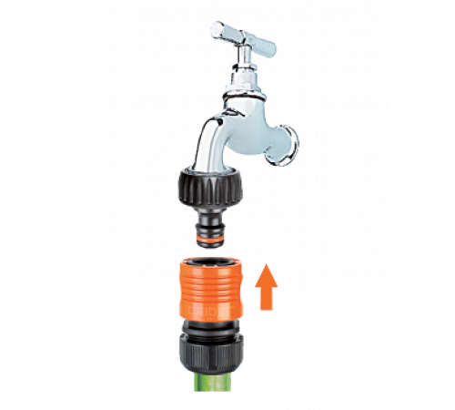 Конектор 1/2" для поливального шлангу