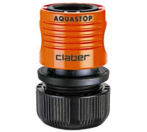 Конектор 5/8" аквастоп для поливального шлангу