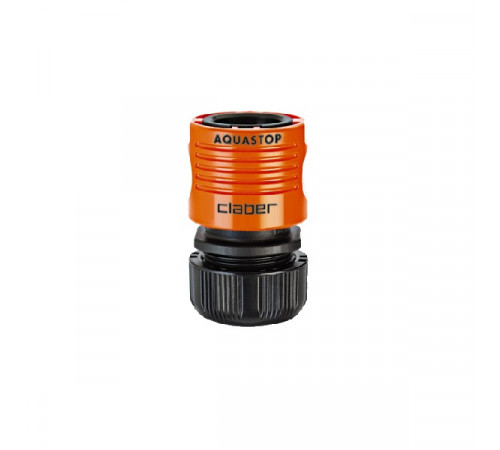 Конектор 1/2" аквастоп для поливального шлангу бл.