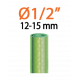 Конектор 1/2" для поливального шлангу бл.