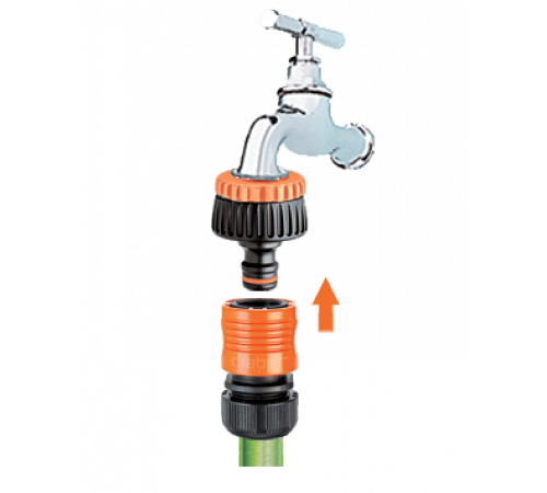 Адаптер 3/4"-1"В для конектора поливального шлангу бл.
