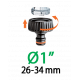 Адаптер 3/4"-1"В для конектора поливального шлангу бл.