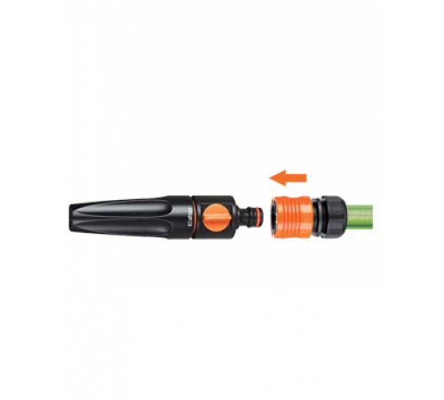 Розпилювач струменевий з краном "Plus" бл.