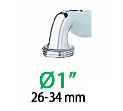 Адаптер 3/4"-1"В для конектора поливального шлангу Ergogrip