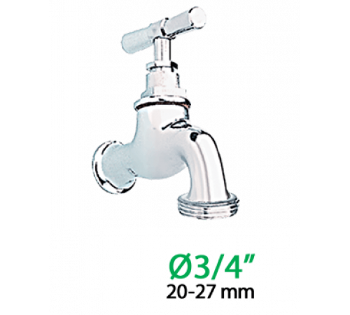 Розподілювач 3/4"В вихід 2-х канальний 3/4"Н