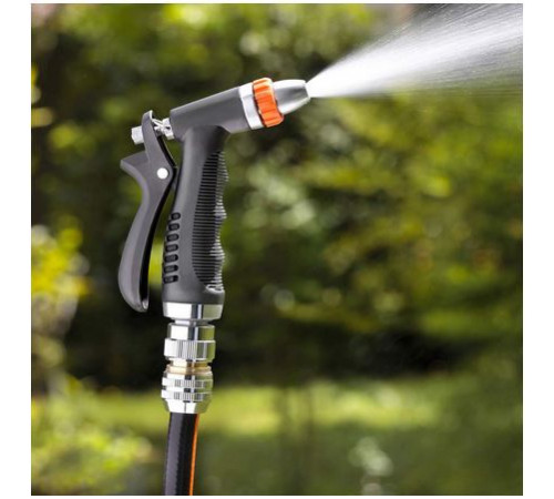 Конектор 1/2"- 5/8" для поливального шлангу AquaStop, метал