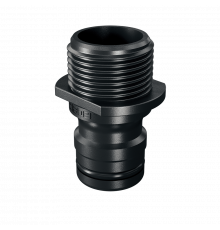 Адаптер 3/4"Н для конектора поливального шлангу "Максимальний потік", бл.