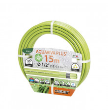 Шланг поливальний 1/2", 15м Aquaviva Plus, салатовий