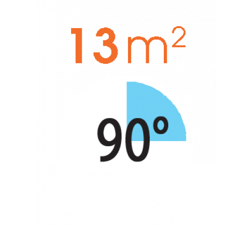 Форсунка для дощувача підземного поливу регульована 90° 13м2