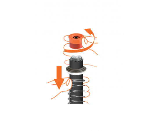 Фільтр вставка для дощувача підземного поливу (5шт)