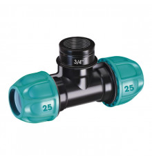 Трійник ПЕ 25*3/4В
