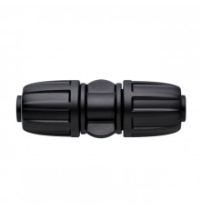 Ніпель 16мм для крапельної трубки 1/2" з затисканням (набір 5шт.)